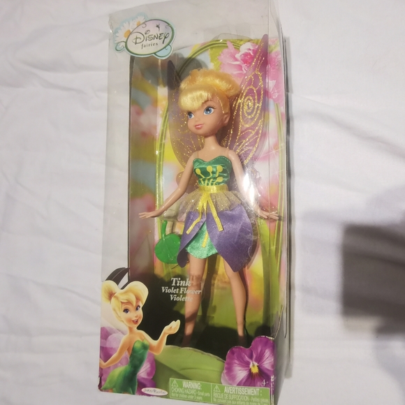 Unopened box Disney Fairy Doll with Purple Dress - Picture 4 of 7